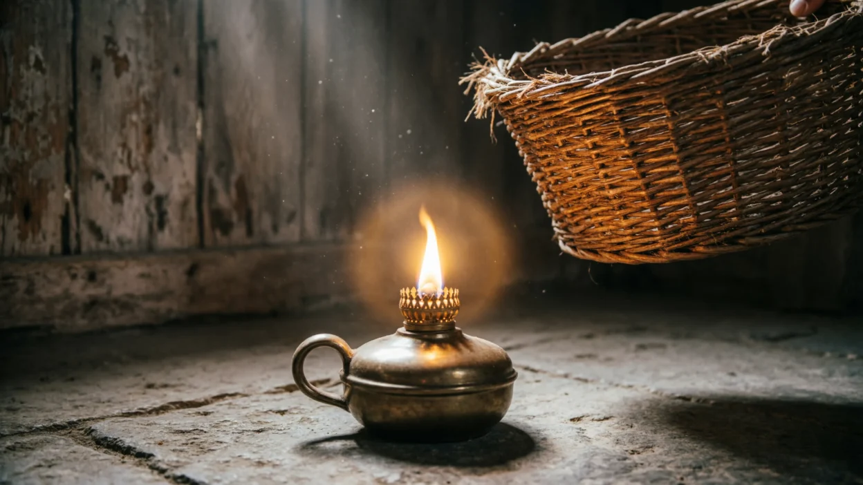 Lamp Under Bushel Biblical Meaning