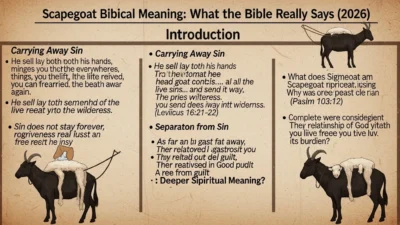 Scapegoat Biblical Meaning